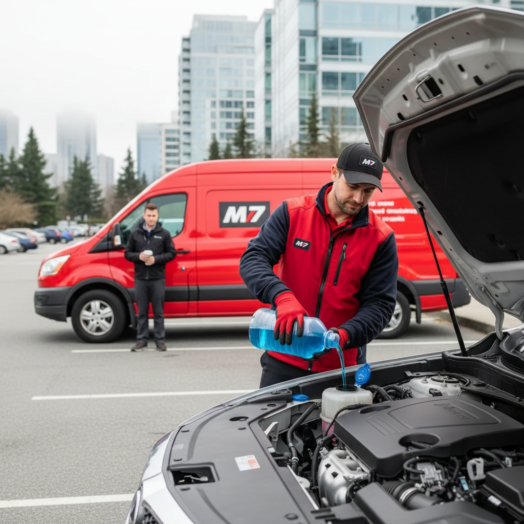 Windshield Washer Fluid Services Vancouver BC