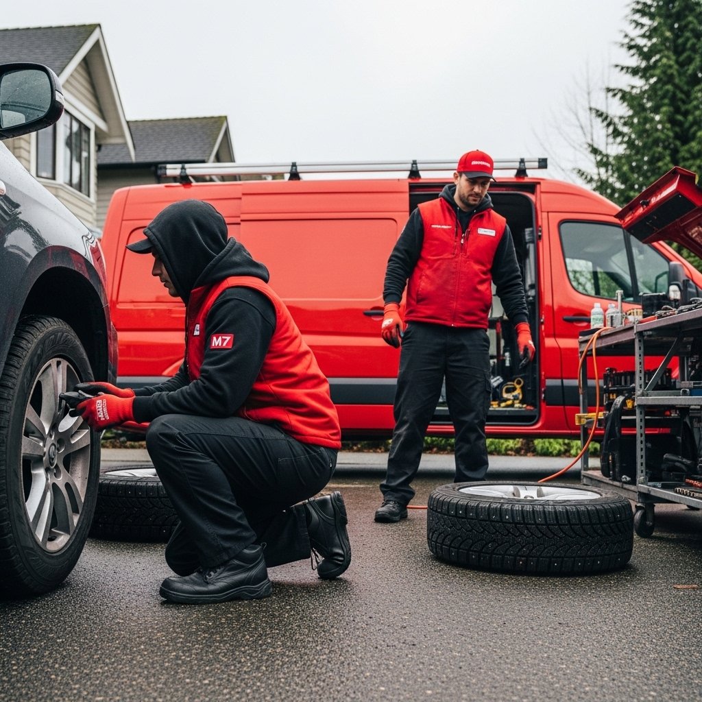 Winter Tire Install Services Vancouver BC