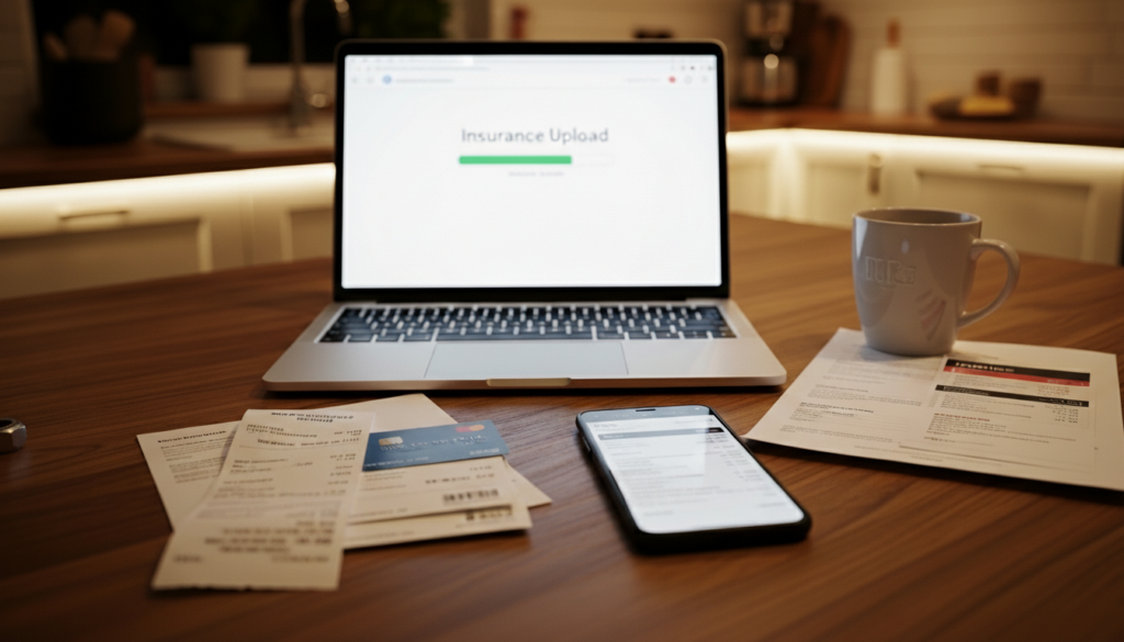 M7 Mobile Tire Service: Email Receipt and Itemized Invoice for Insurance Claims