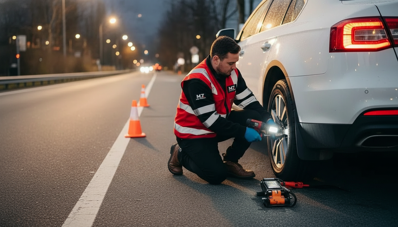 Emergency Tire Change Services Burnaby BC