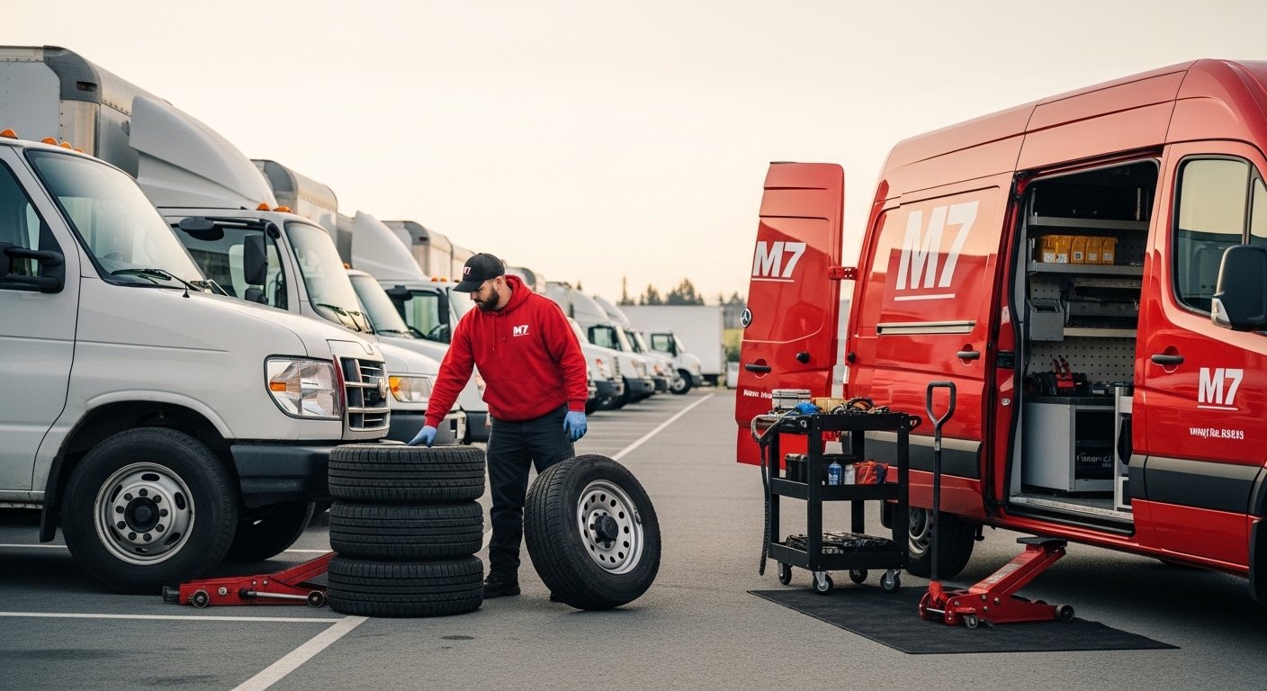 Fleet Tire Change Services Burnaby BC