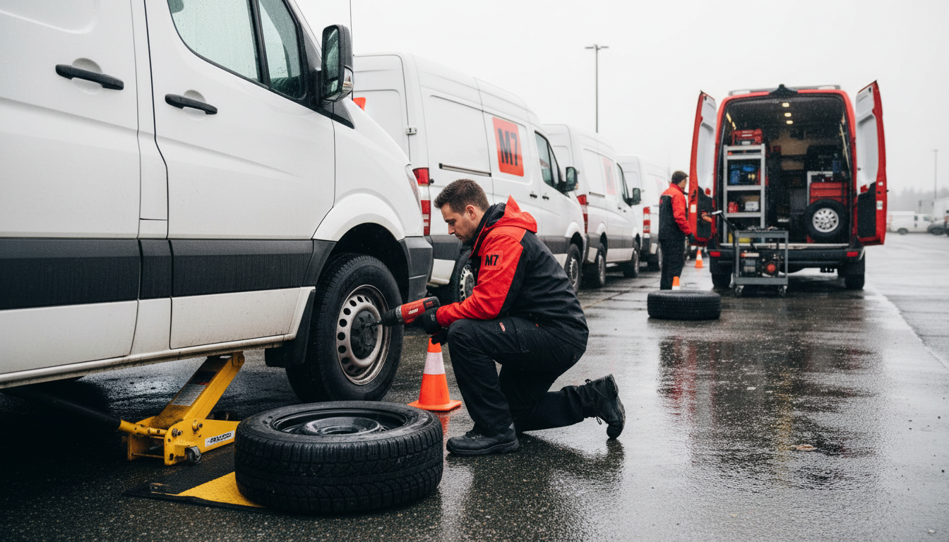 Fleet Tire Change Services Burnaby BC