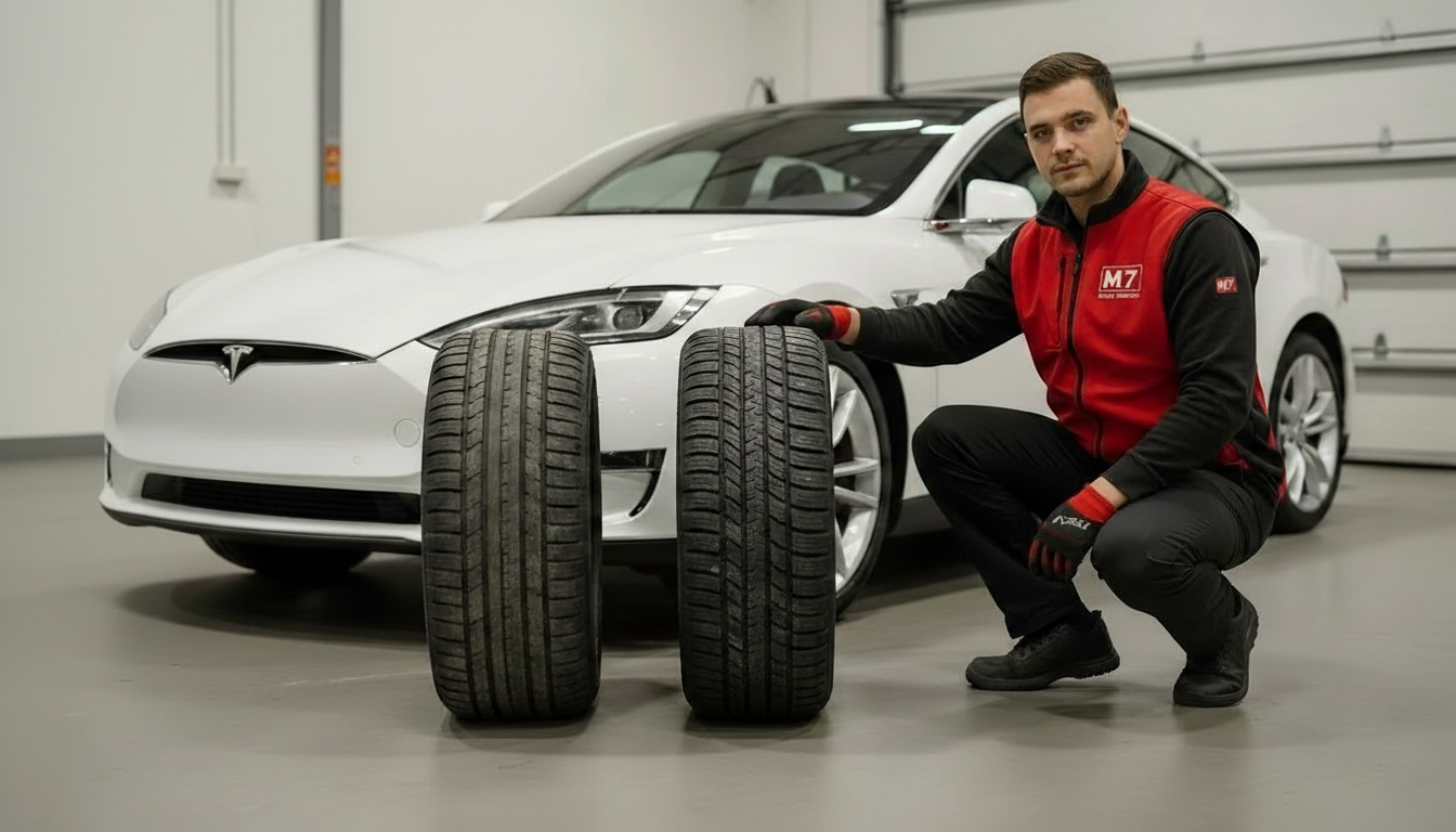 Tesla Tire Change Services Burnaby BC