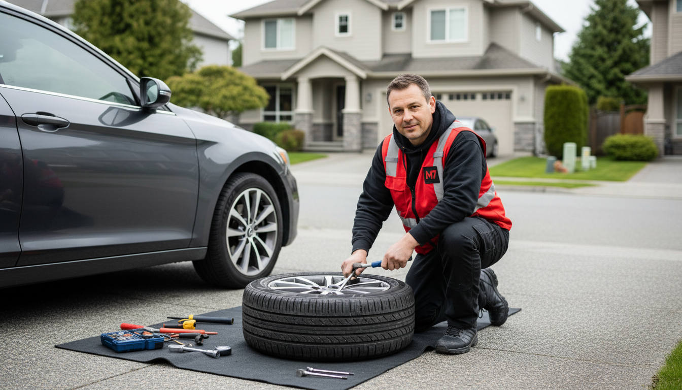 Tire Puncture Repair Services Burnaby BC