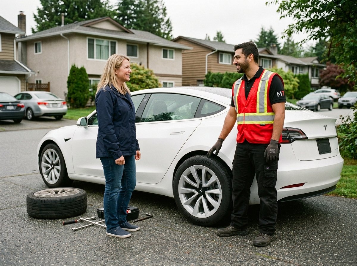 EV Tire Install Services Burnaby BC​