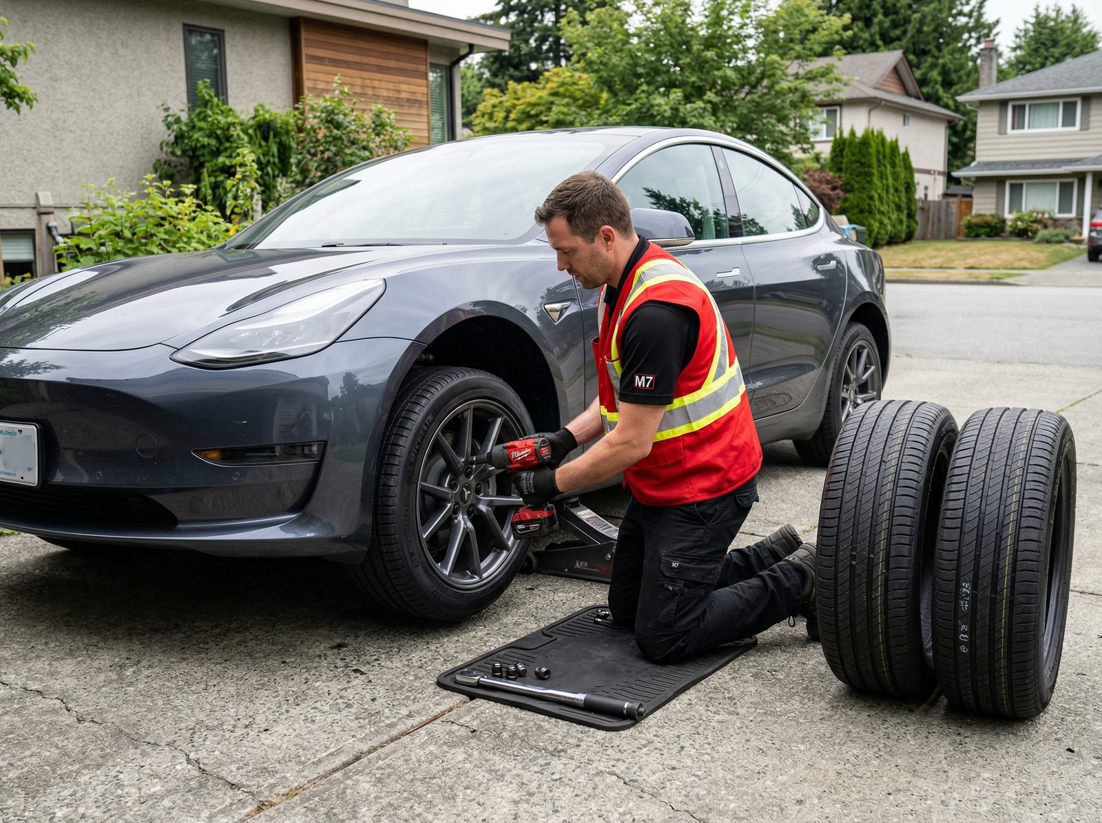 EV Tire Install Services Burnaby BC​