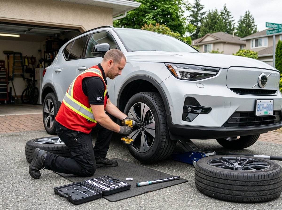 EV Tire Install Services Burnaby BC​