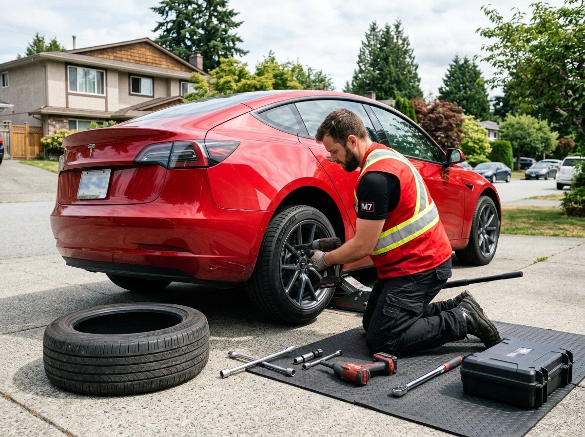 EV Tire Install Services Burnaby BC​