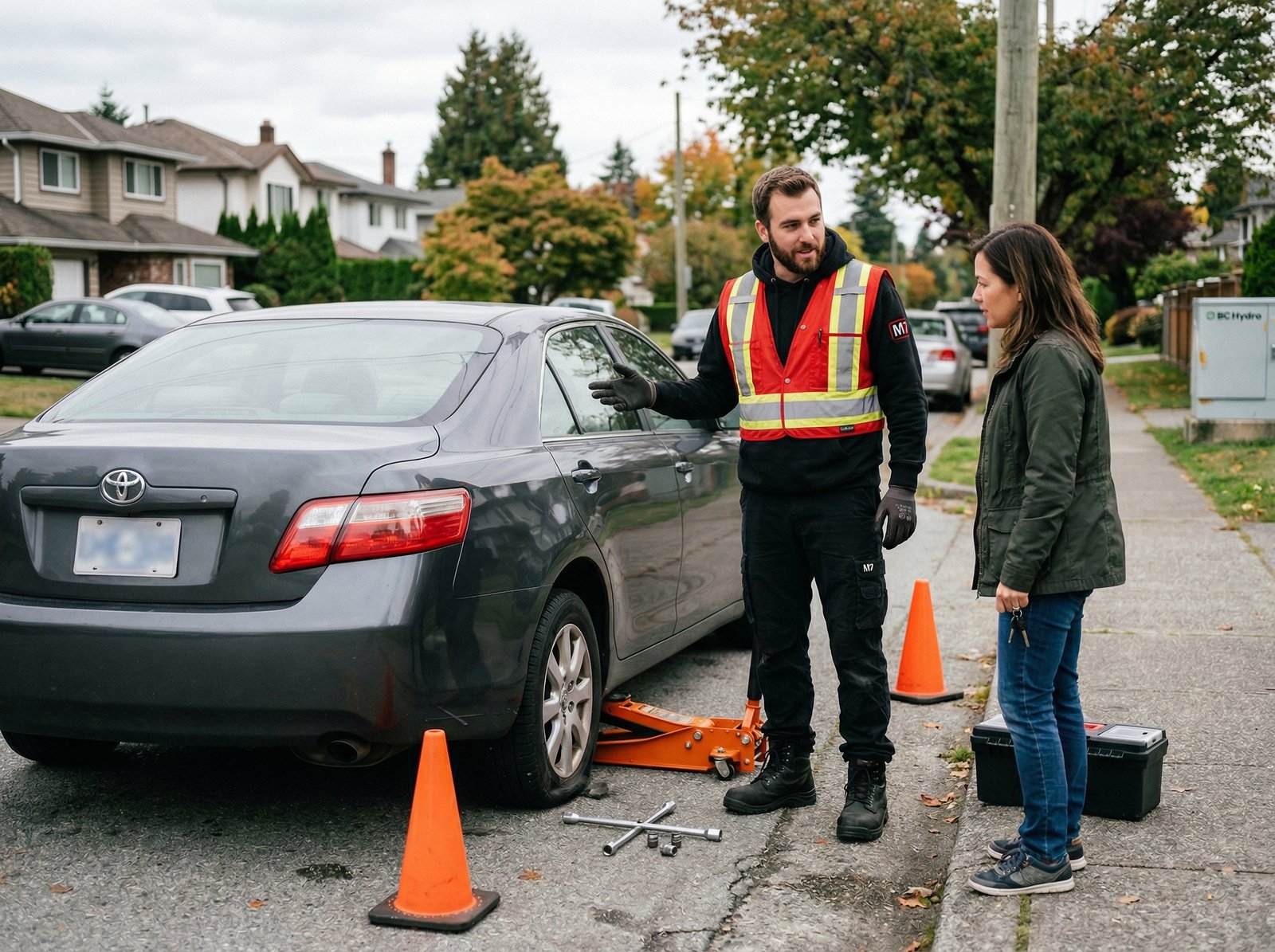 Emergency Flat Repair Services Burnaby BC​