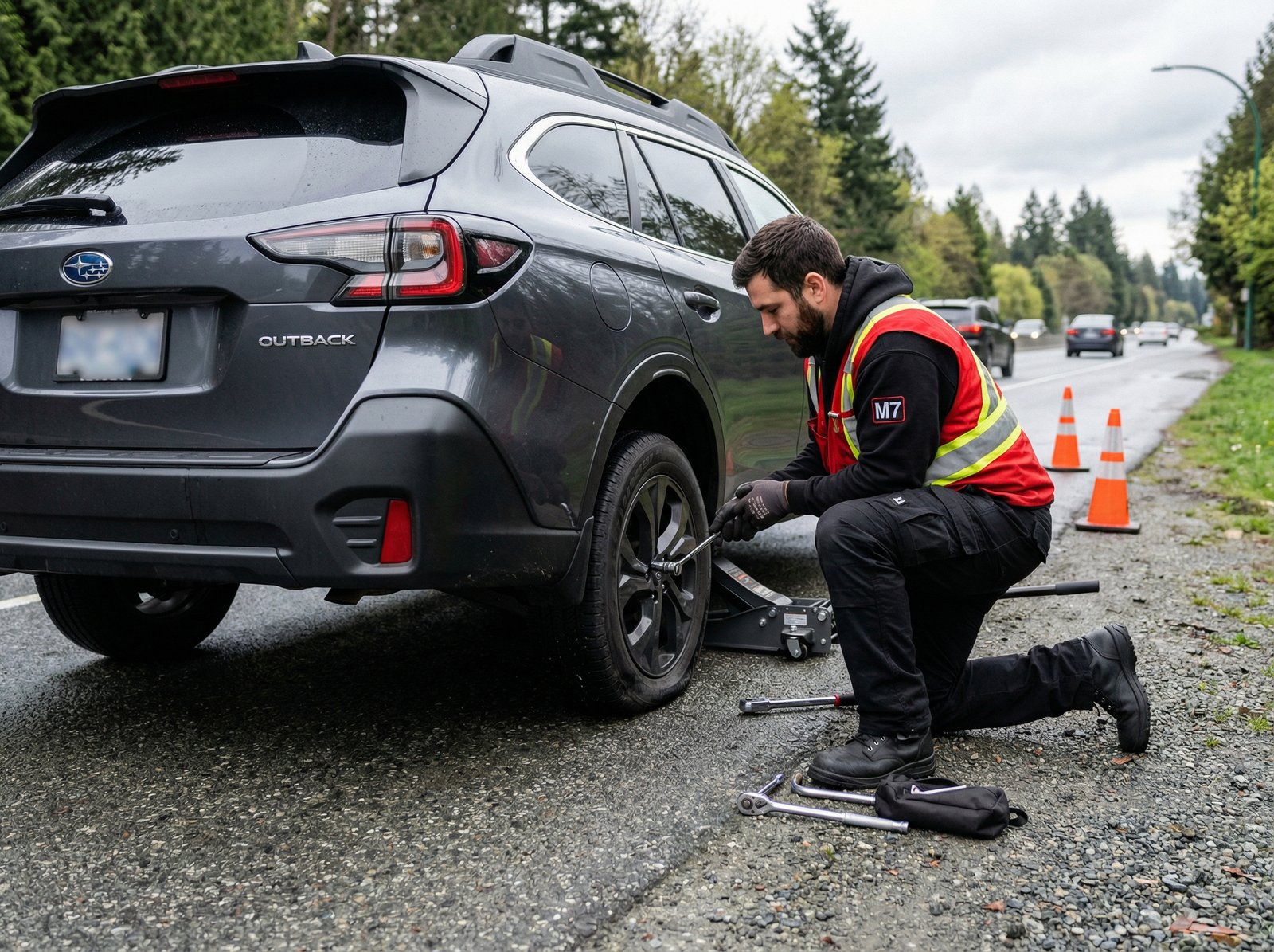 Emergency Flat Repair Services Burnaby BC​