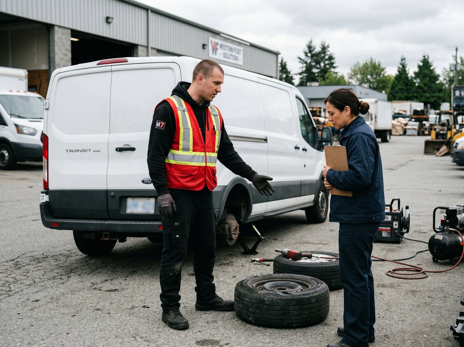 Fleet Tire Repair Services Burnaby BC​