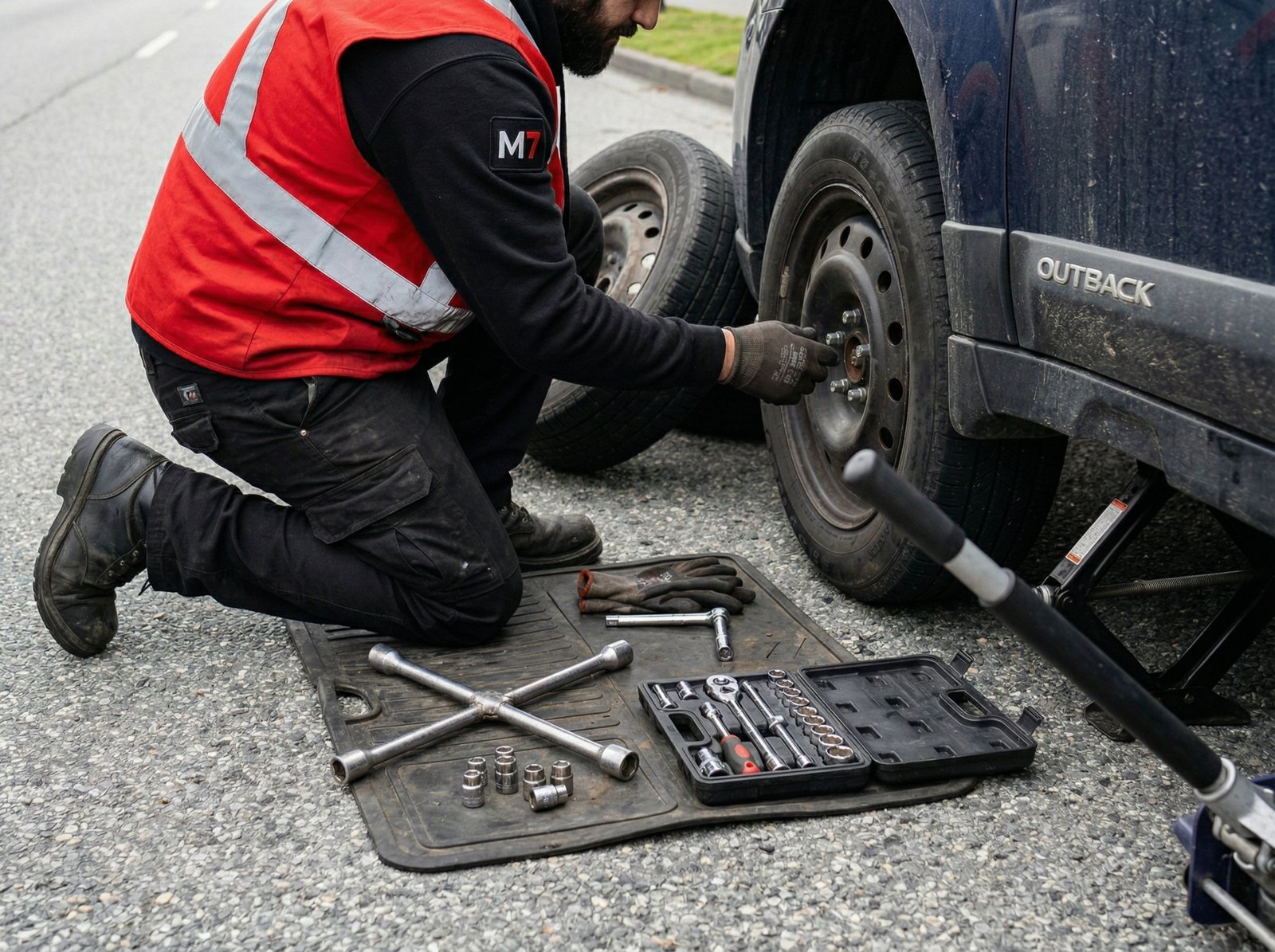 Roadside Flat Repair Services Burnaby BC​