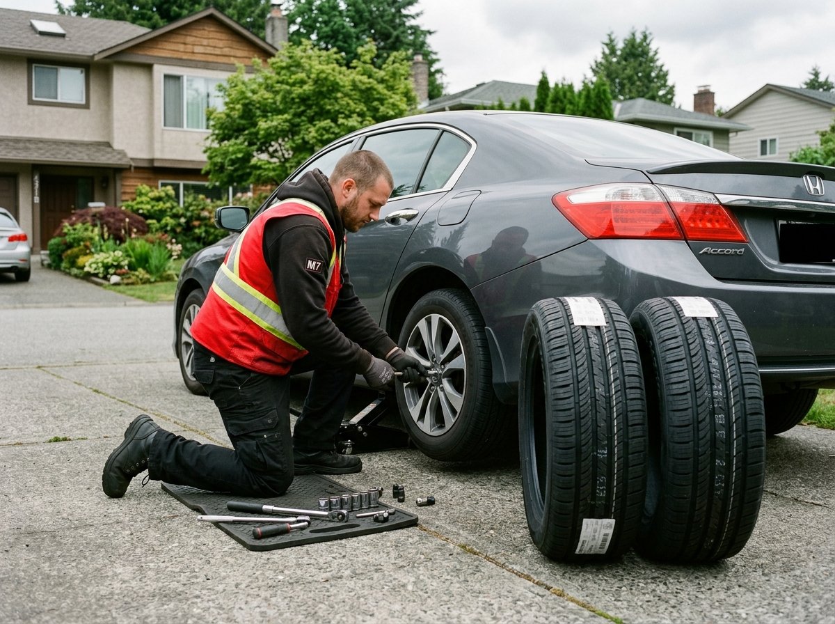 Tire Delivery & Install Services Burnaby BC​