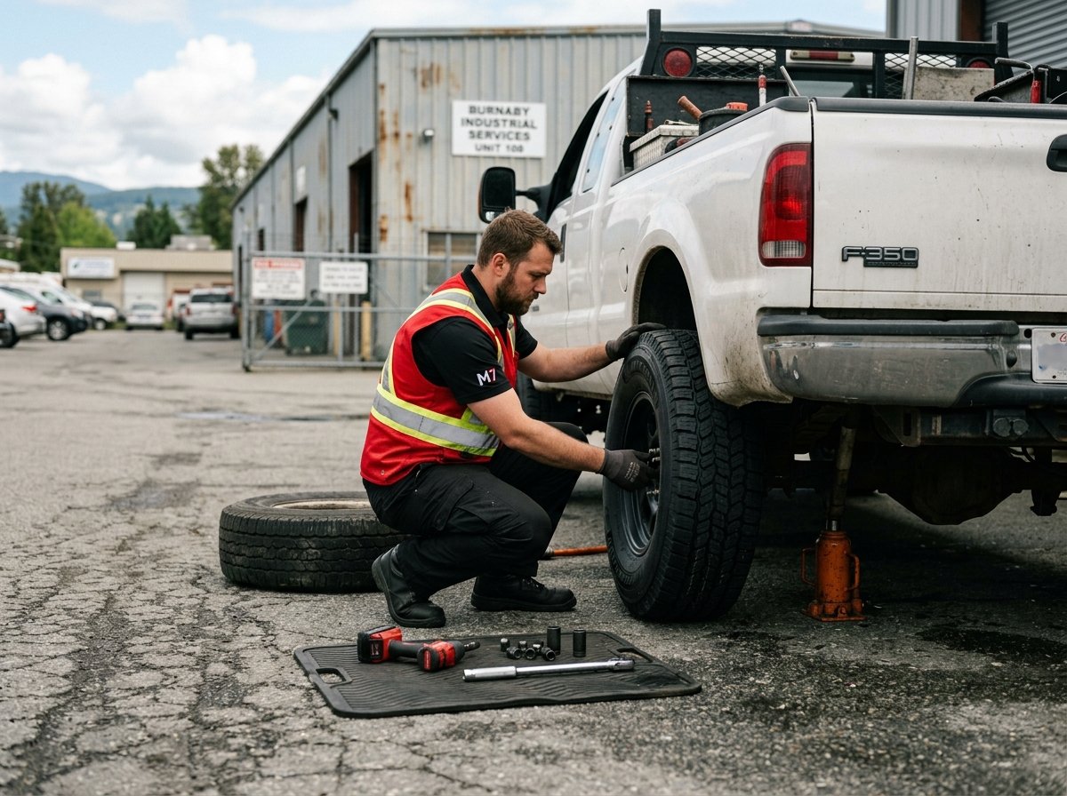 Truck Tire Install Services Burnaby BC​
