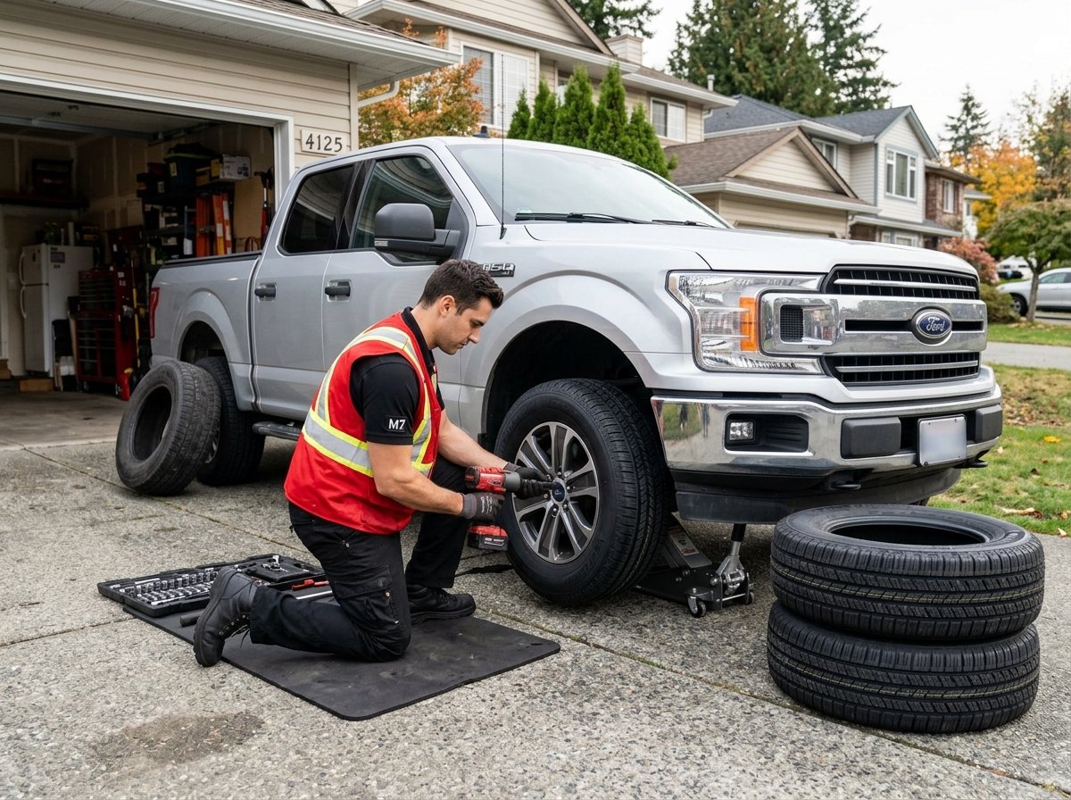 Truck Tire Install Services Burnaby BC​