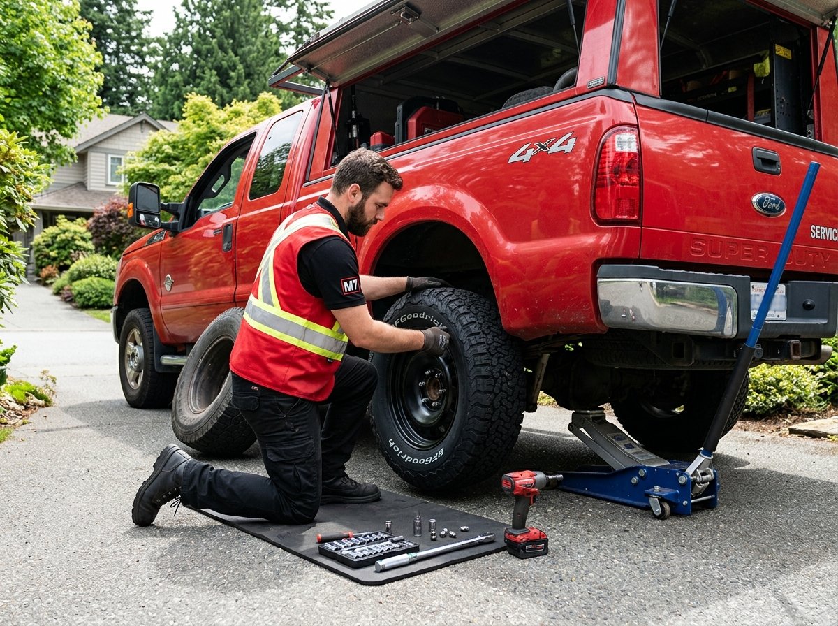 Truck Tire Install Services Burnaby BC​