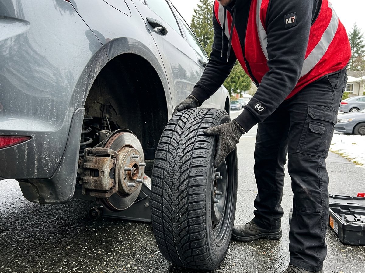 Winter Tire Install Services Burnaby BC​