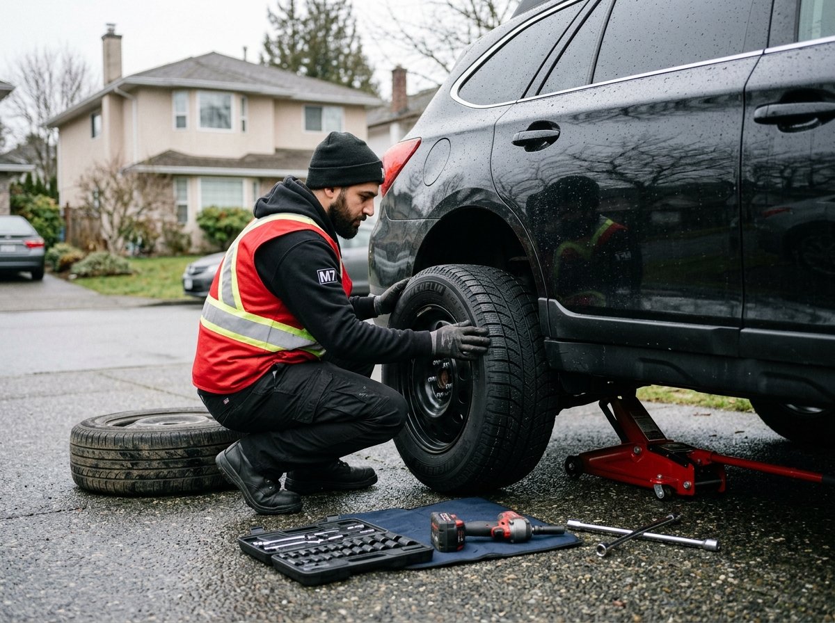 Winter Tire Install Services Burnaby BC​