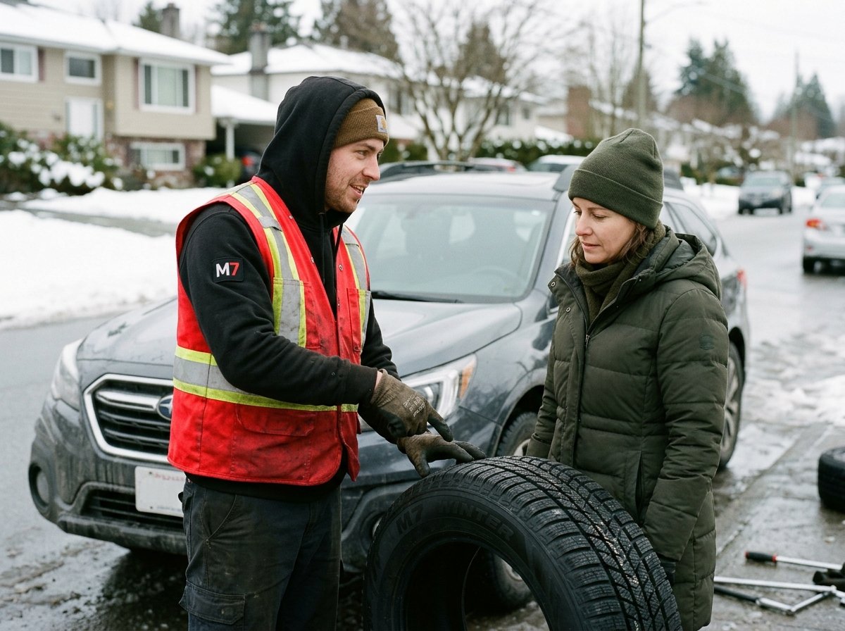 Winter Tire Install Services Burnaby BC​