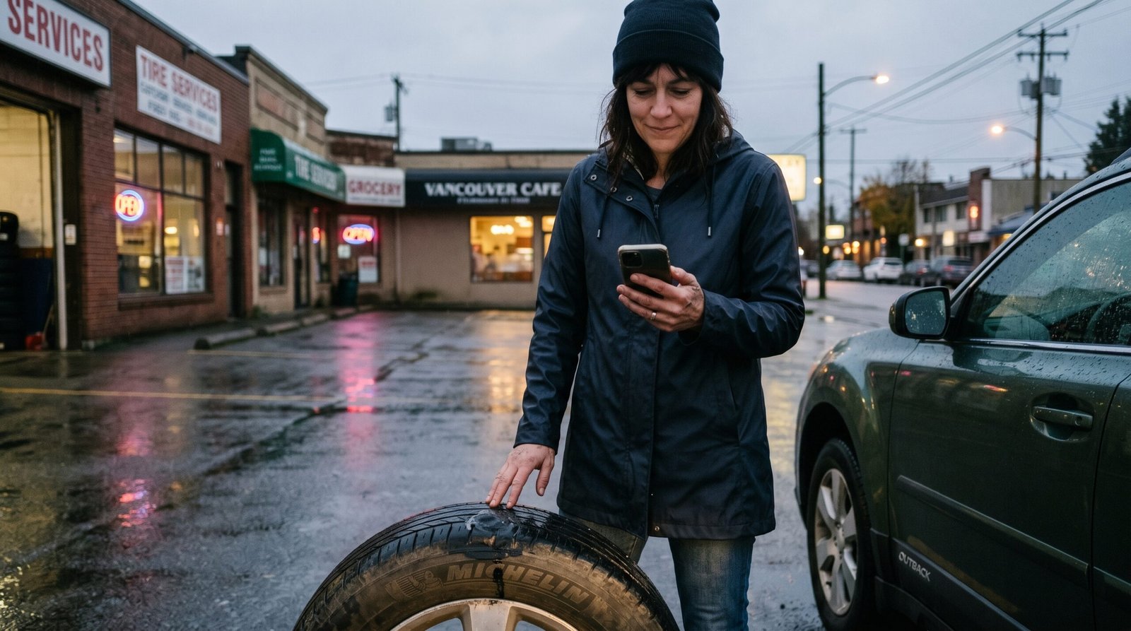 2026 Mobile Tire Patch Cost For East Vancouver Drivers