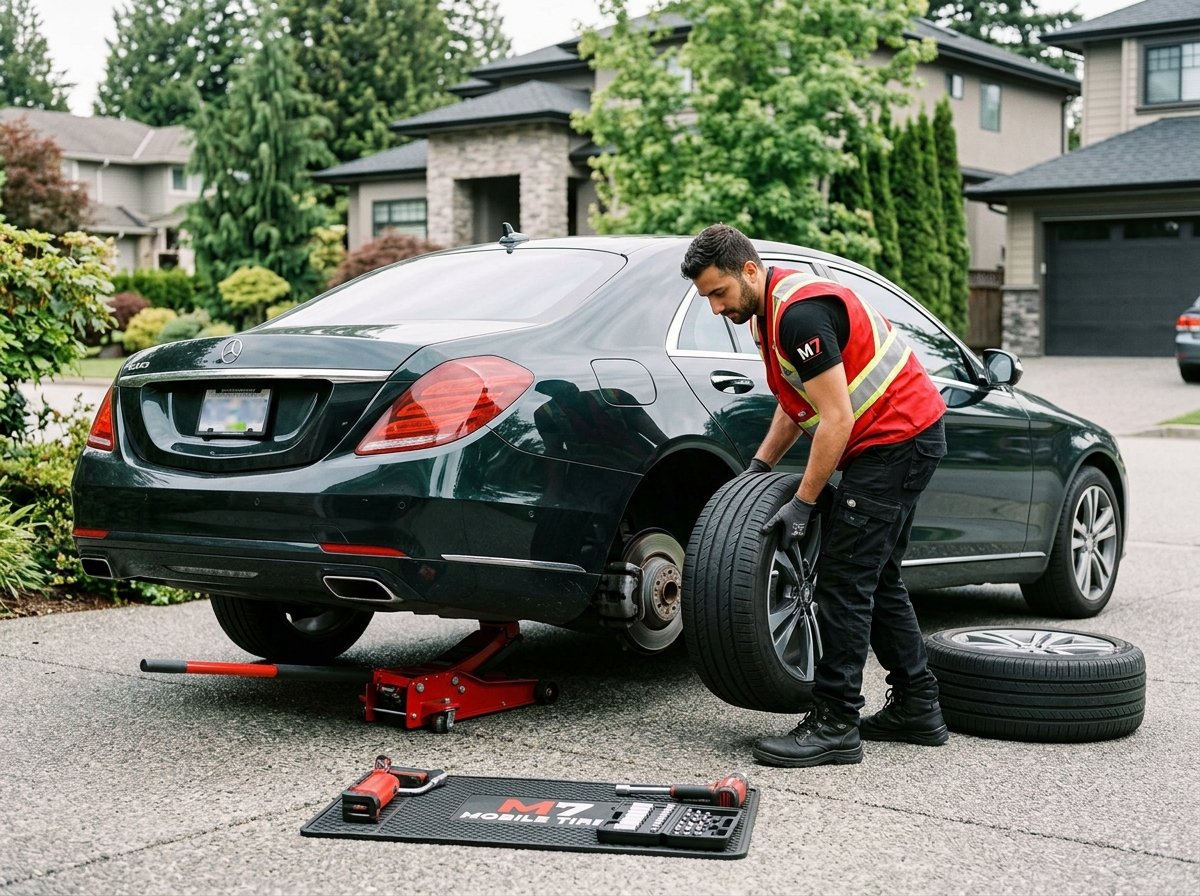 Luxury Tire Install Services Burnaby BC​