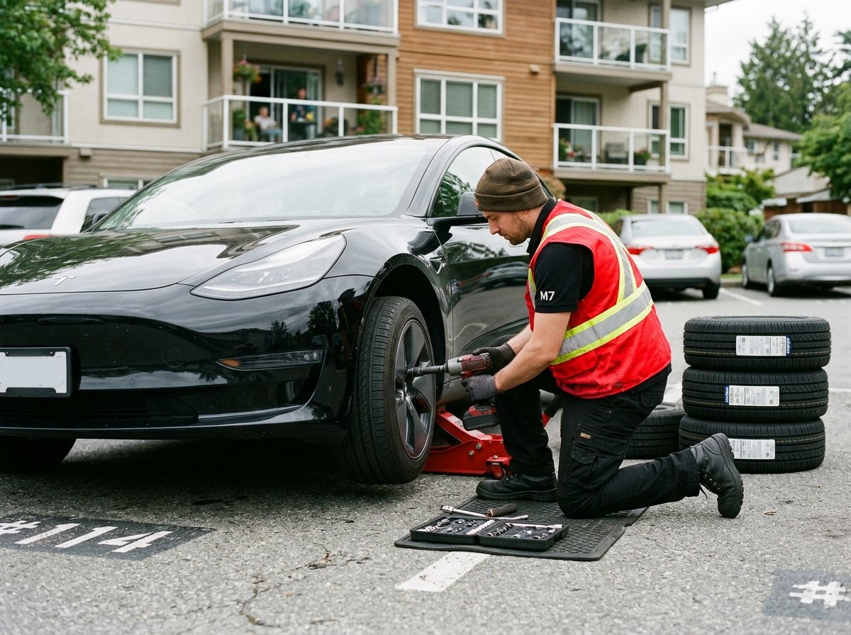 Luxury Tire Install Services Burnaby BC​
