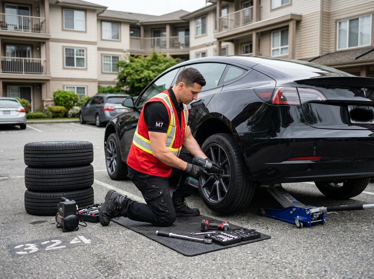 Luxury Tire Install Services Burnaby BC​