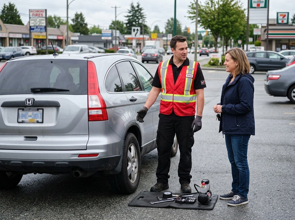 Mobile Flat Tire Repair Services Richmond BC​