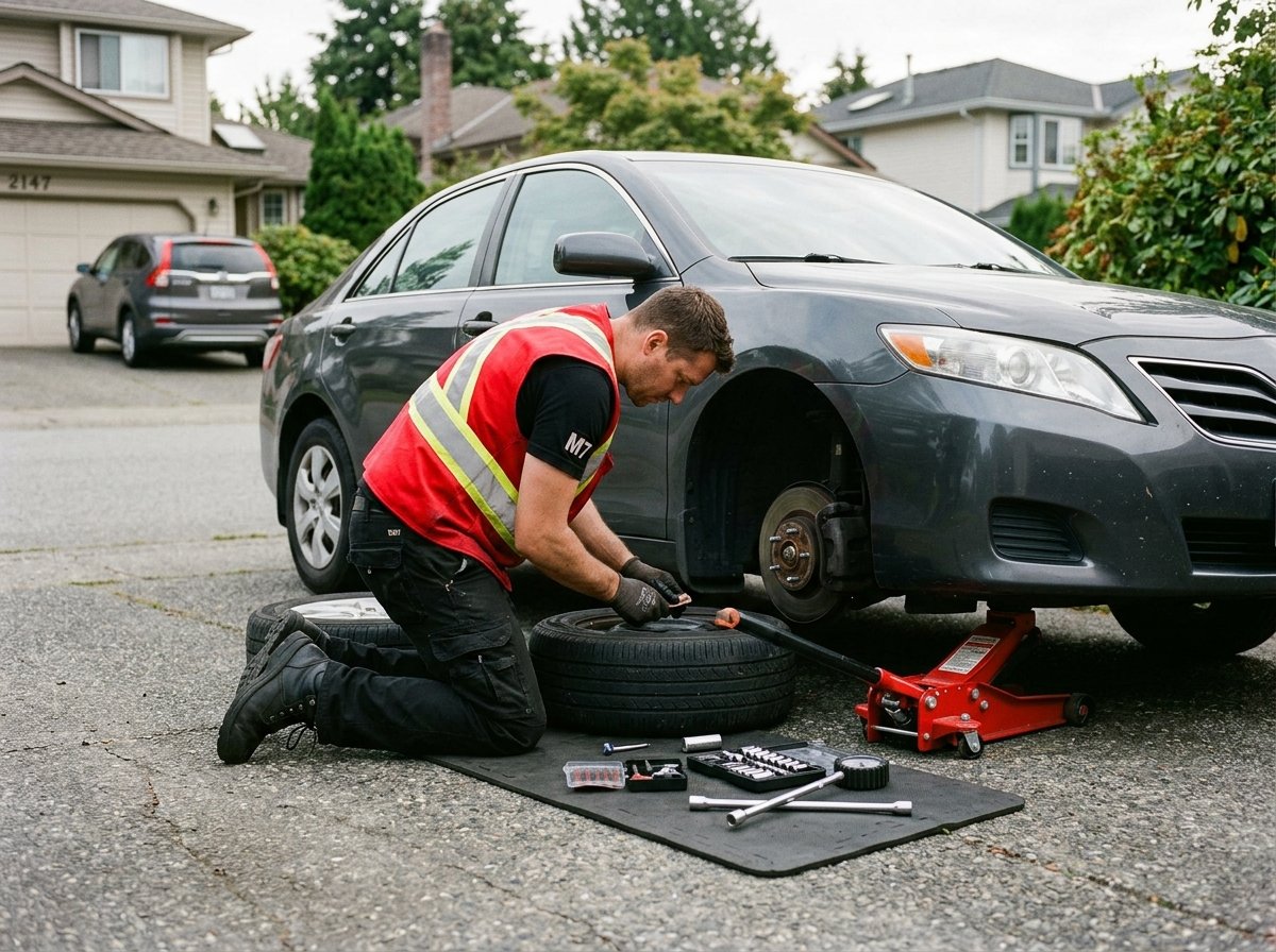 Mobile Flat Tire Repair Services Richmond BC​
