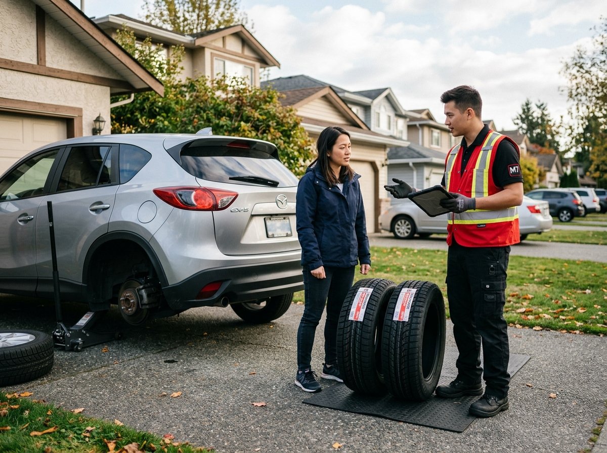 Mobile New Tires & Installation Services Richmond BC​