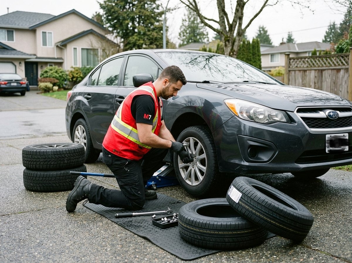 Mobile New Tires & Installation Services Richmond BC​