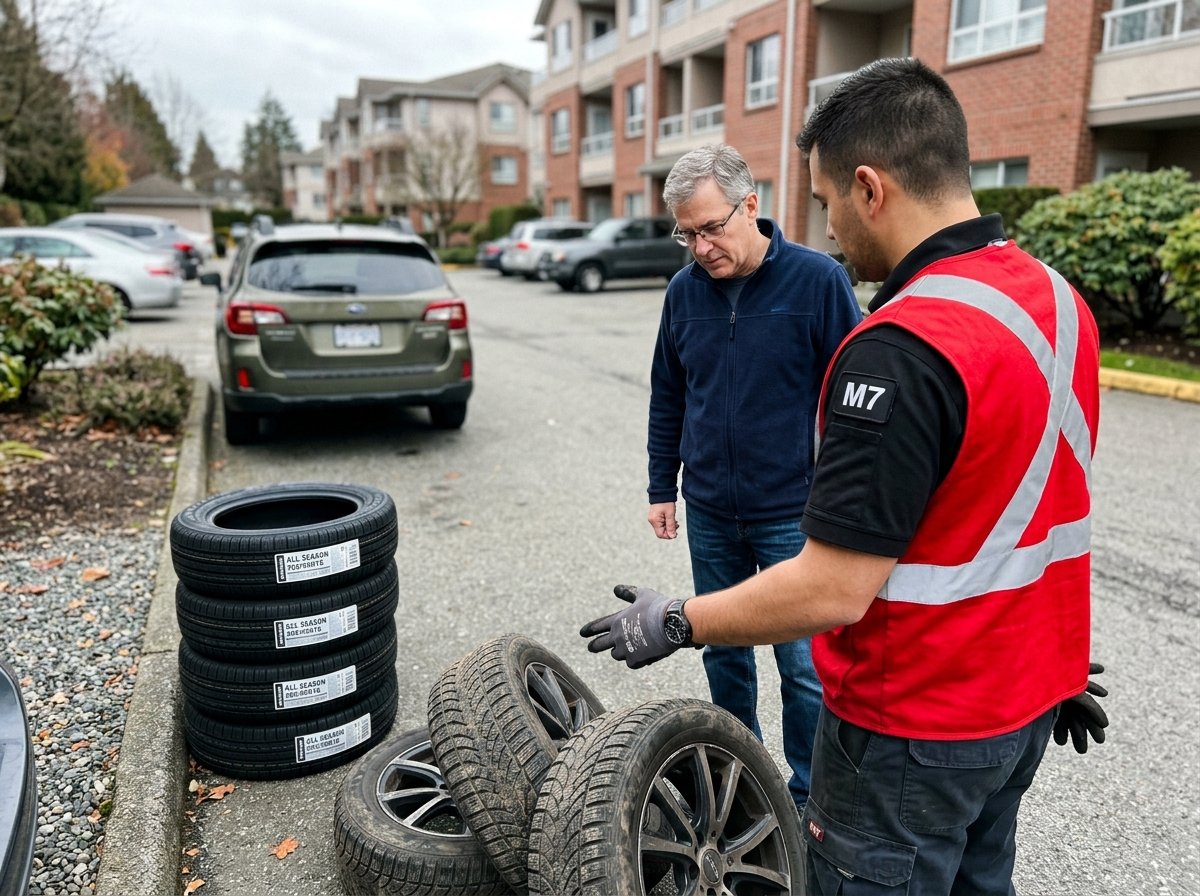 Mobile New Tires & Installation Services Richmond BC​