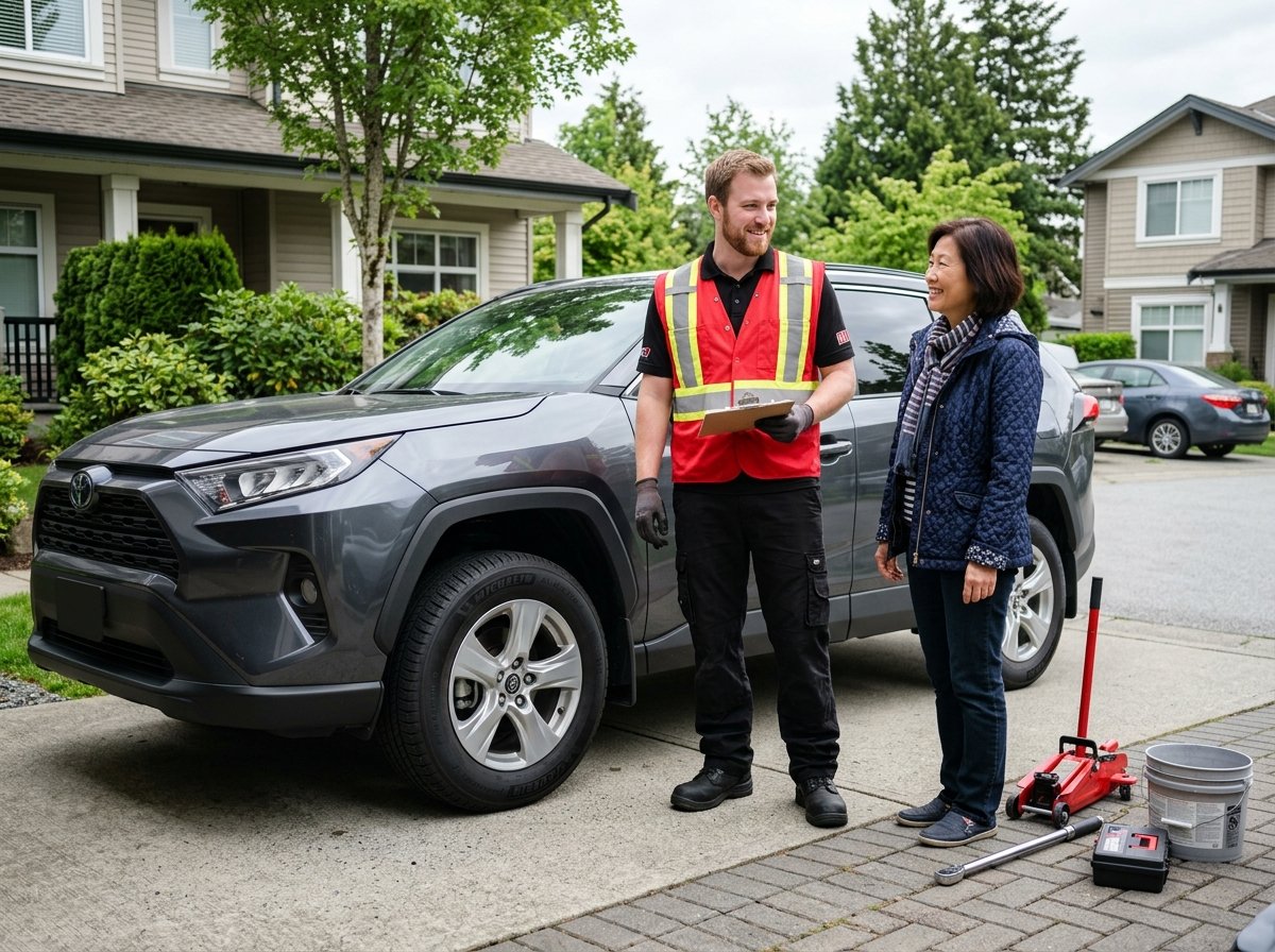 Mobile Tire Change Services Richmond BC​