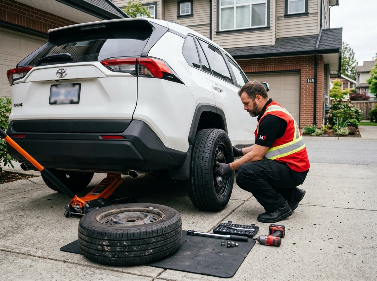 Mobile Tire Change Services Richmond BC​