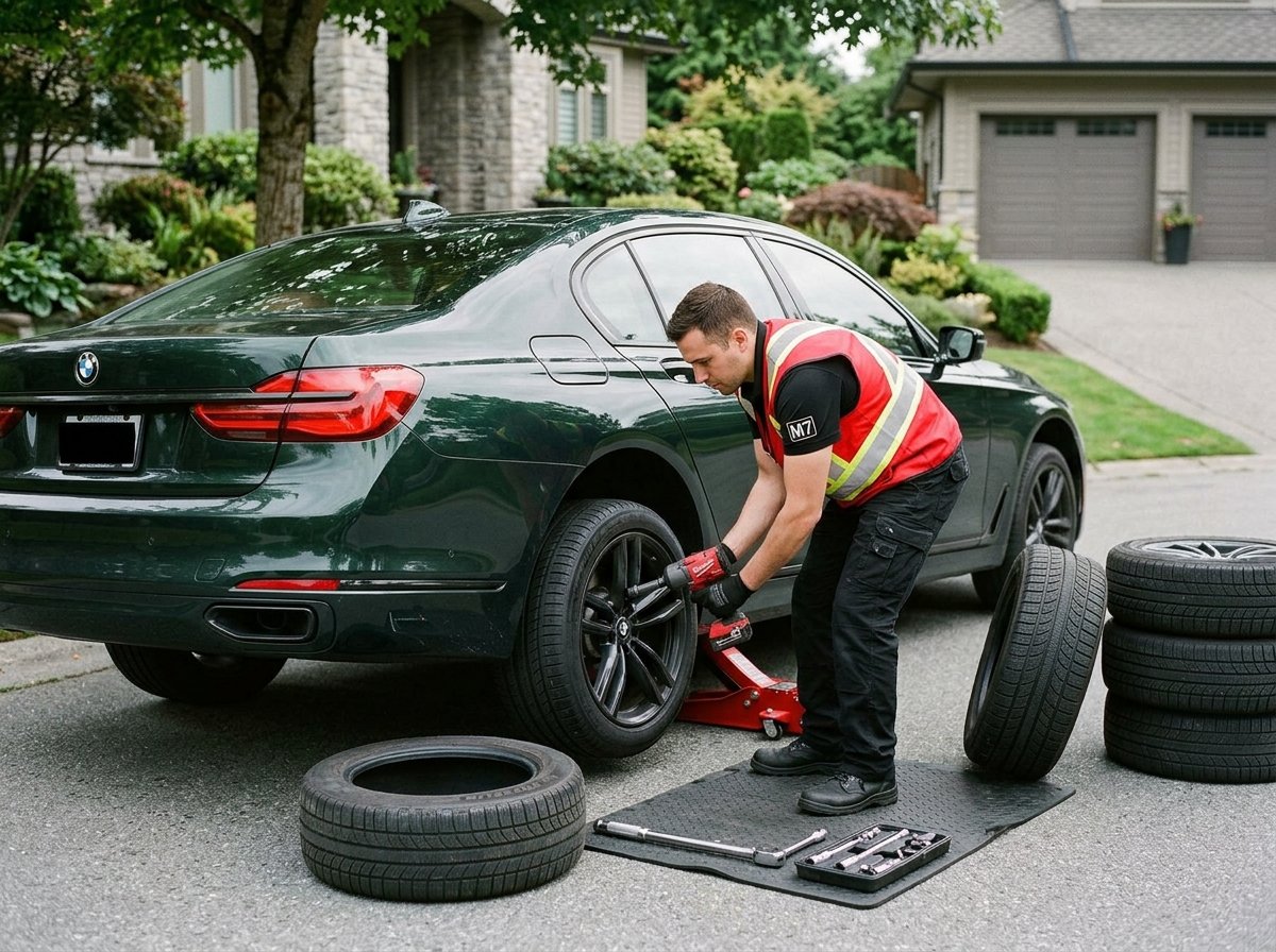 Mobile Tire Change Services Richmond BC​