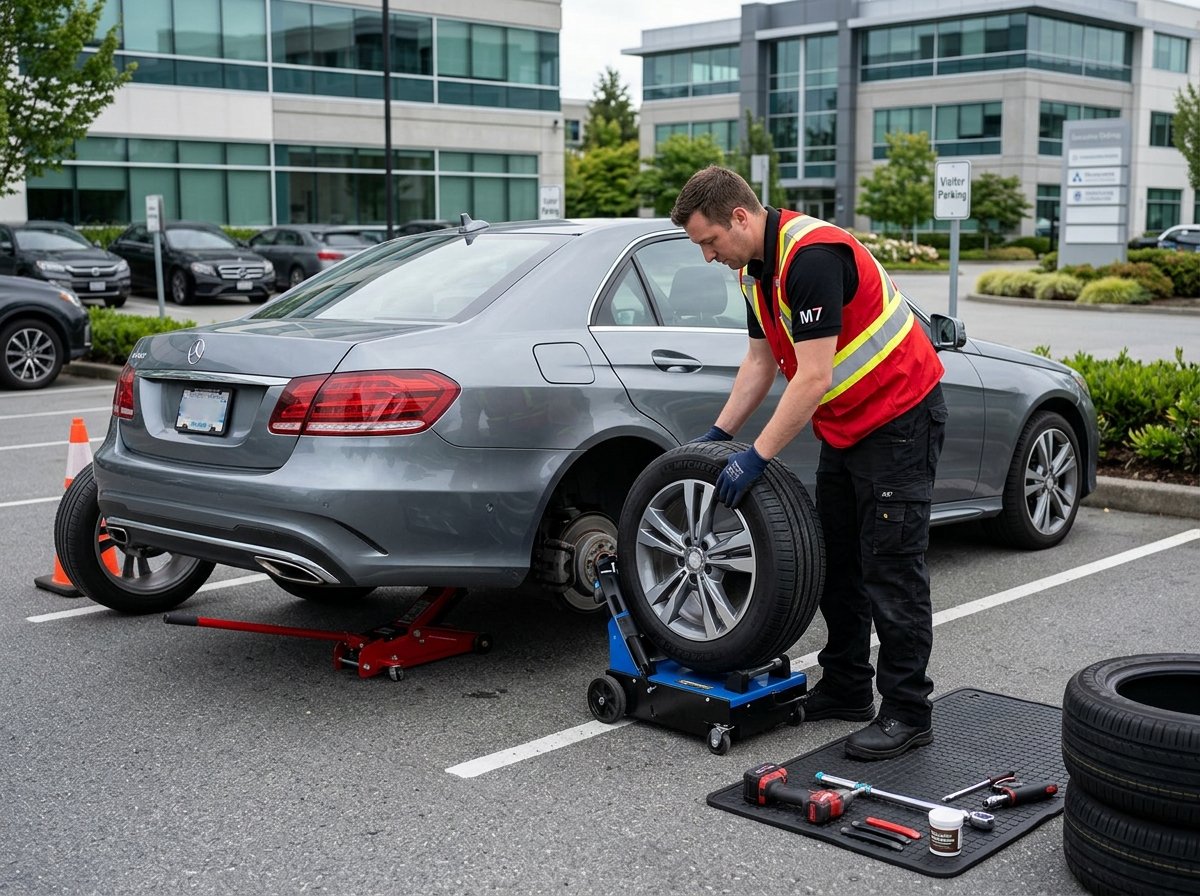 Off-Rim Tire Change Services Richmond BC​