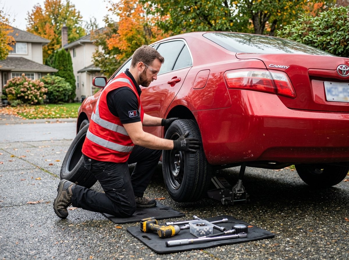 On-Rim Wheel Swap Services Richmond BC​