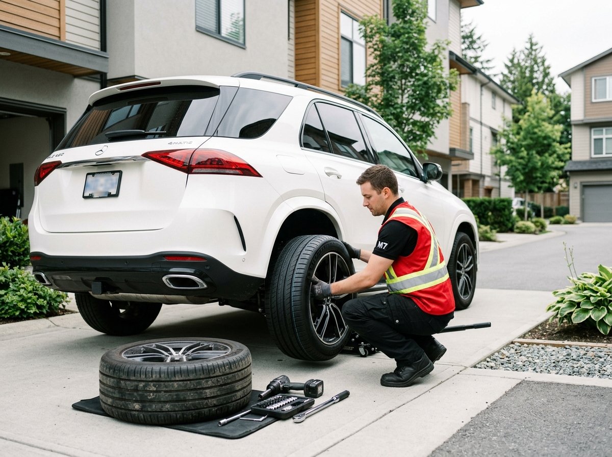 On-Rim Wheel Swap Services Richmond BC​