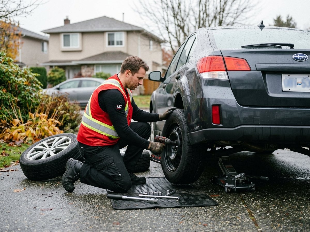 Seasonal Tire Changeover Services Richmond BC