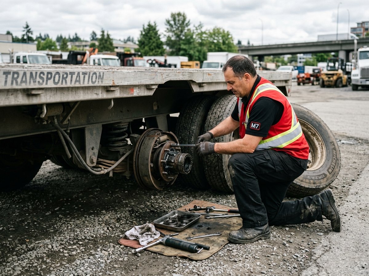 Trailer & Caliper Greasing Services Burnaby BC​