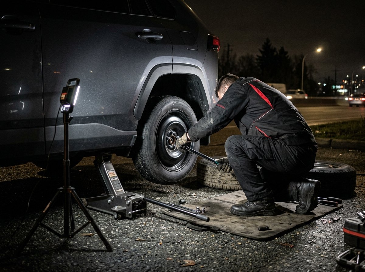 Emergency Tire Change Services Richmond BC