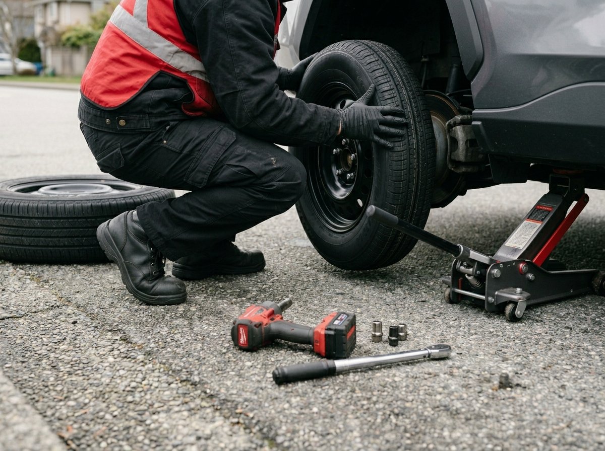 Emergency Tire Change Services Richmond BC