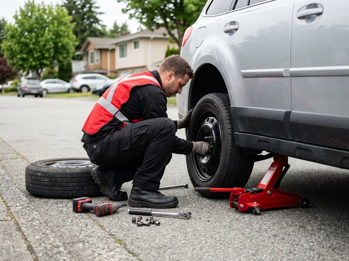 Emergency Tire Change Services Richmond BC