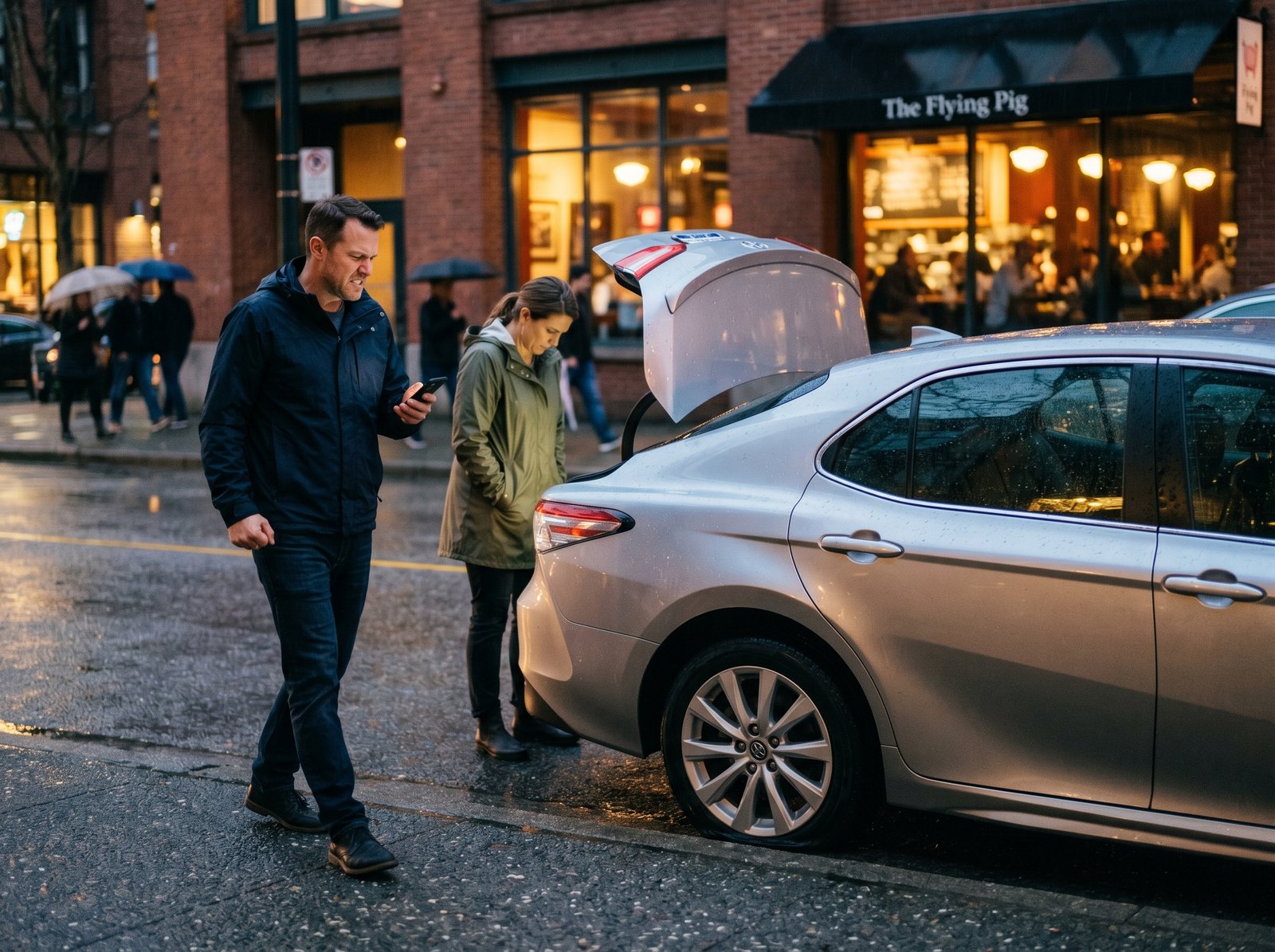 Emergency Tire Repair Near Me In Yaletown With No Spare