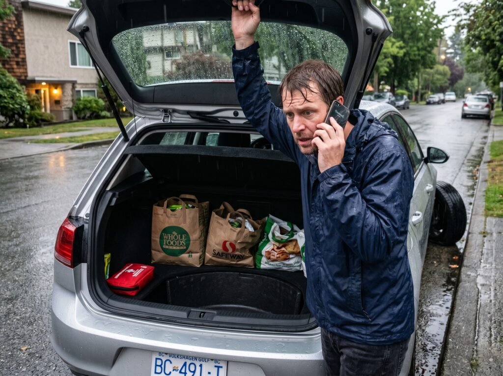 Mobile Tire Puncture Repair Near Kitsilano When You Have No Spare