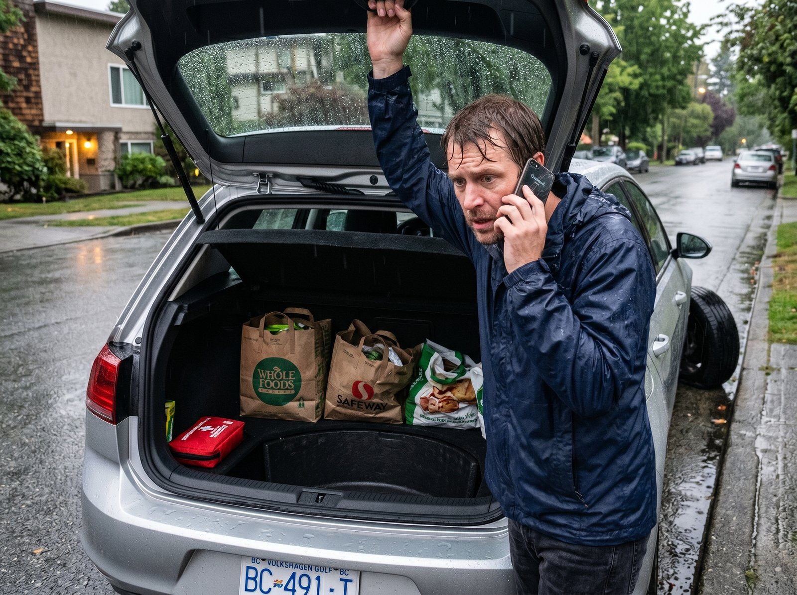 Mobile Tire Puncture Repair Near Kitsilano When You Have No Spare