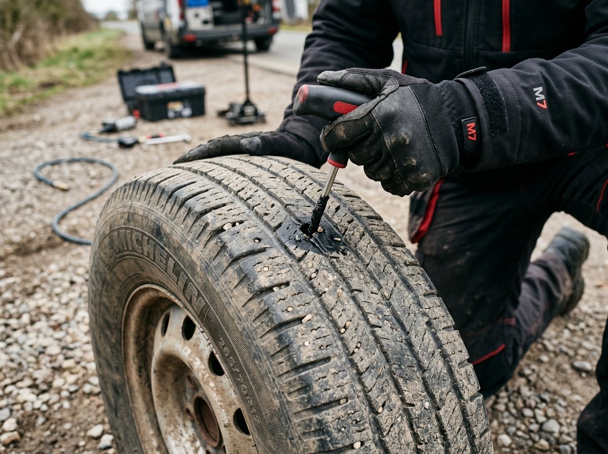 Nail in Tire Repair Services Richmond BC