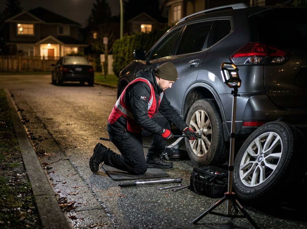 Mobile Tire Change Services Coquitlam BC
