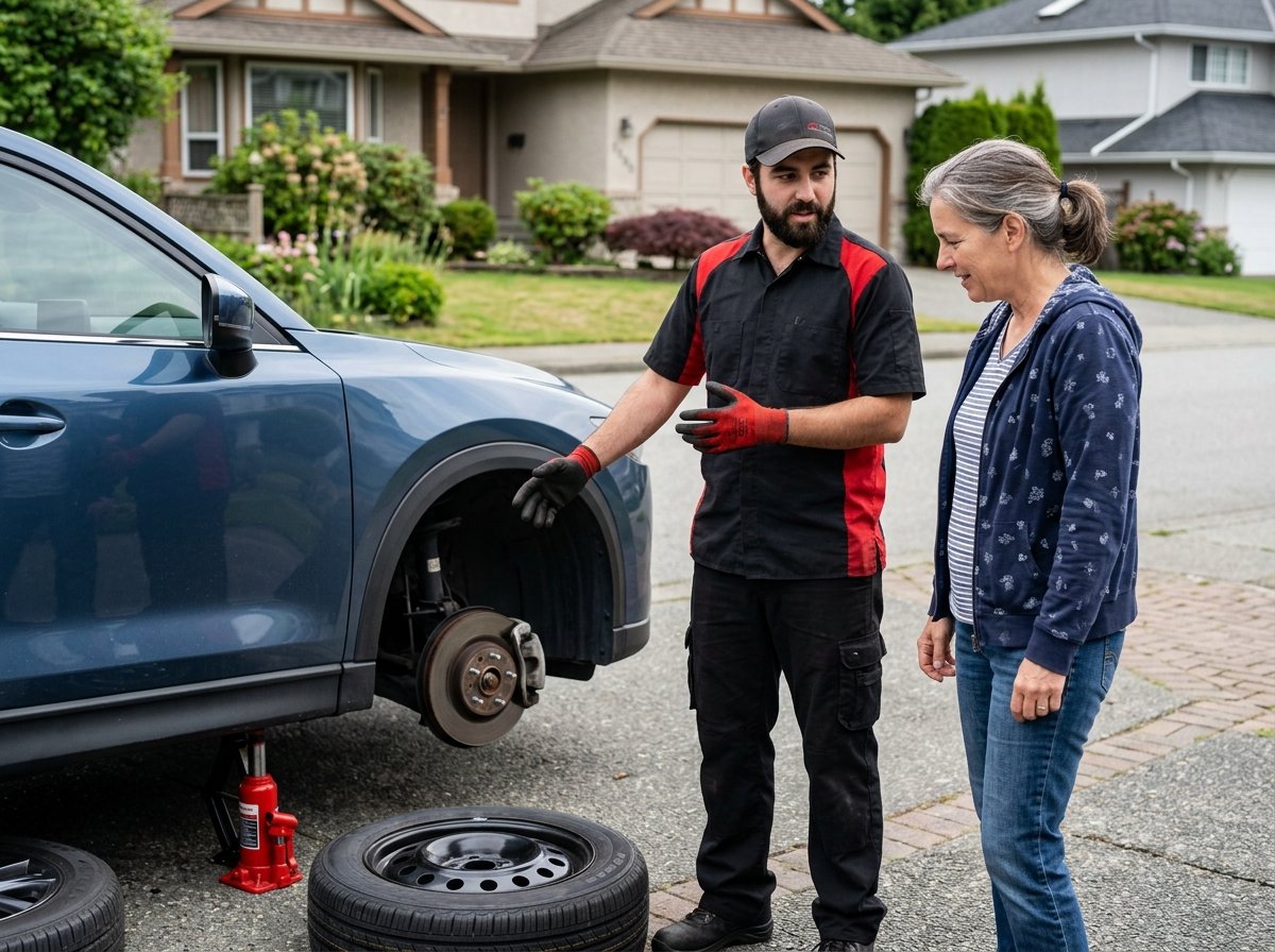 Mobile Tire Change Services Coquitlam BC