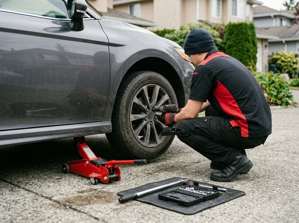Mobile Tire Change Services Delta BC